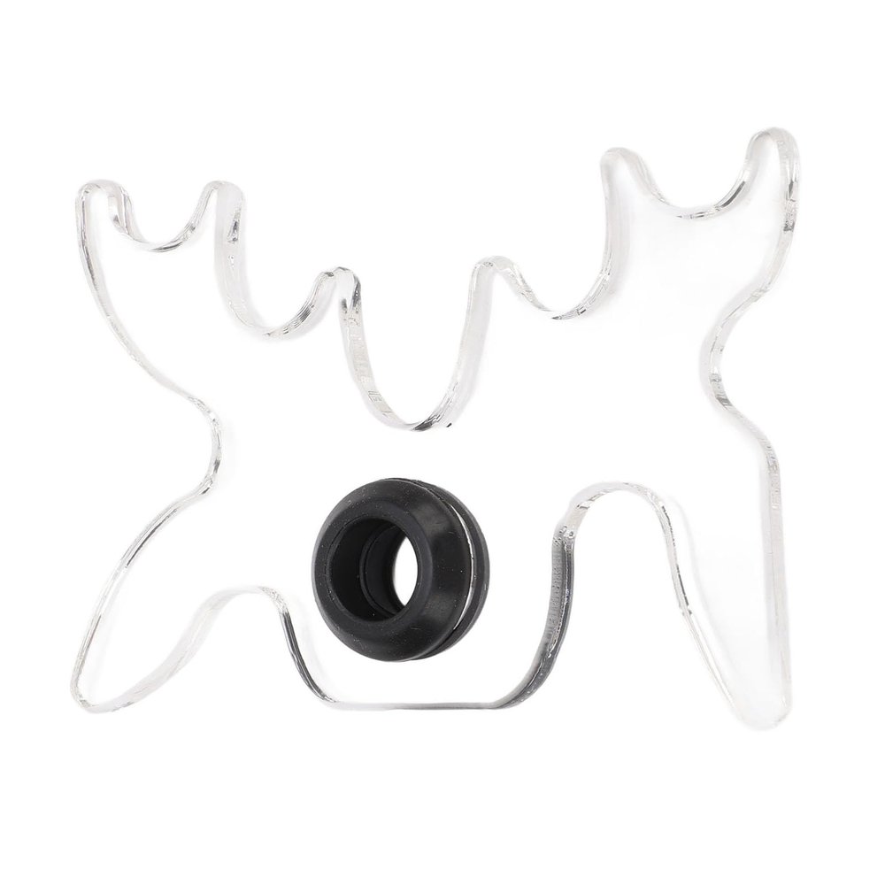 Keenso Billiard Bridge Head, Portable Clear Bridge Head for Pool Table, Suitable for Most Billiard Cues