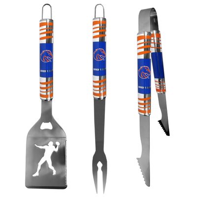 Siskiyou Sports NCAA Boise State Broncos 3 pc Tailgater BBQ Tools, One Size, Team Colors