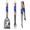 Siskiyou Sports NCAA Boise State Broncos 3 pc Tailgater BBQ Tools, One Size, Team Colors