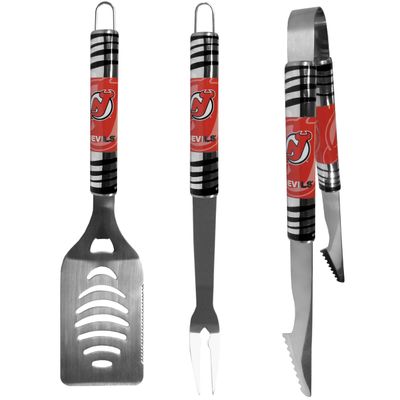 Siskiyou Sports NHL New Jersey Devils 3 pc Tailgater BBQ Tools, One Size, Team Colors