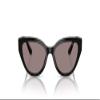 Vogue Eyewear VJ2026 Sunglasses, Black/Violet, 50 mm