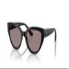 Vogue Eyewear VJ2026 Sunglasses, Black/Violet, 50 mm view 2