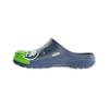 FOCO Men's NFL Colorblock Big Logo Clog, Seattle Seahawks, Medium view 3
