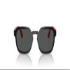 Vogue Eyewear VJ2025 Sunglasses, Black/Dark Grey, 46 mm view 1