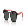 Vogue Eyewear VJ2025 Sunglasses, Black/Dark Grey, 46 mm view 2