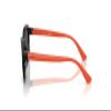 Vogue Eyewear VJ2025 Sunglasses, Black/Dark Grey, 46 mm view 3