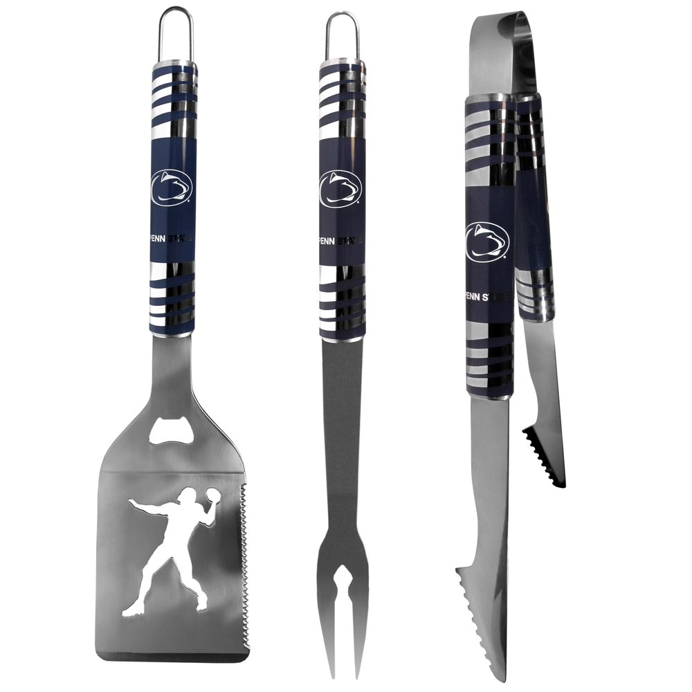 Siskiyou Sports NCAA Penn State Nittany Lions 3 pc Tailgater BBQ Tools, One Size, Team Colors