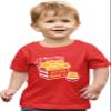 4T Red Toddler Kitten Nuggets Funny Cat Lovers Toddler T-Shirt view 1