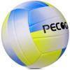 PECOGO Volleyball Size 5 PU Leather Soft Indoor Outdoor Volleyballs Sports Training Game Play Ball for Beginner, Teenager, Adult, 8.2 (Yellow+Blue) view 3
