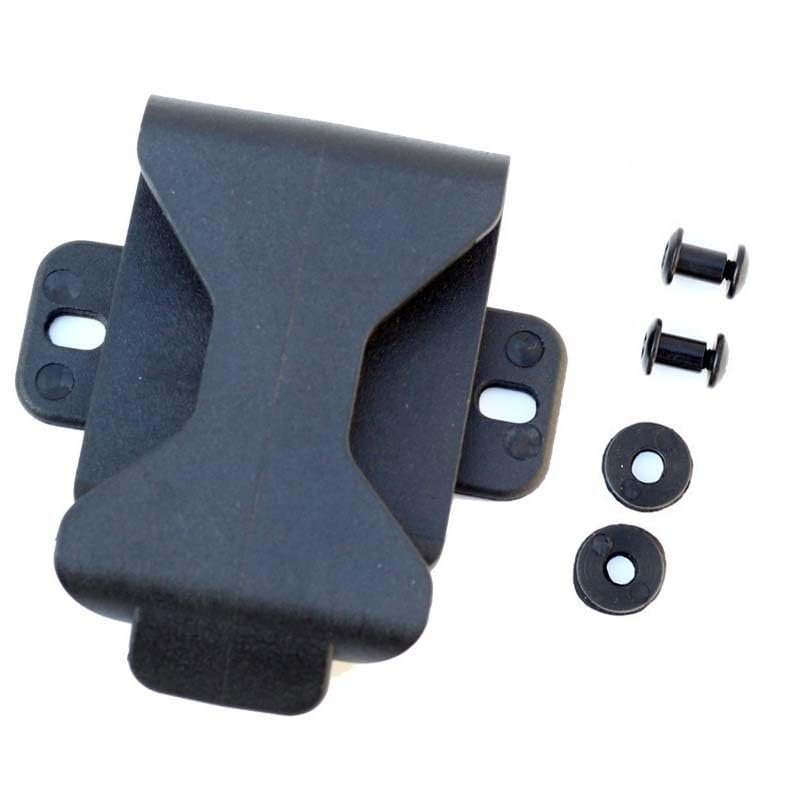 1PC Roating Deep Carry Pocket Clip with 2 Sets Screws Fits for K Sheath, Nylon Back Clip Belt Clp for Knife Case
