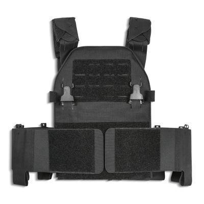 ACETAC LPPC V.2 Tactical Vest, Low-Profile Vest, Modular, Placard Compatible, Made from 1000D Nylon Laminates MultiCam (Black)