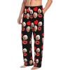 Custom Pajamas with Face Custom Casual Pajama Pants for Men Personalized Pajama Set with Photo Image Customize Funny Text Logo Pj Pants Customize Your Own Image Text X-Large view 2