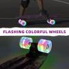 Nattork Skateboards 22 Inch Mini Cruiser Purple Skateboard Complete Retro Skate Boards with Colorful Light Up PU Wheels for Kids Girls Boys Beginners view 4