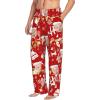 Custom Pajamas with Face Custom Casual Pajama Pants for Men Personalized Pajama Set with Photo Image Customize Funny Text Logo Pj Pants Add Your Own Image Text X-Large view 2