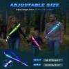 Fitense LED Reflective Belt Sash - 5 Lights Colors & 3 Light Modes High Visibility Night Safety Belt, Rechargeable Light Up Running Gear Adjustable Vest Straps for Runners Walkers Men Women view 4