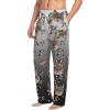 Custom Pajamas with Face Custom Casual Pajama Pants for Men Personalized Pajama Set with Photo Image Customize Funny Text Logo Pj Pants Put Your Image Text On It Large view 2