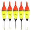Xuanthang Tool Part for 0.5oz Lighted Fishing Slip Bobbers, 5 Pack EVA Light Up in Red Fishing Float view 1
