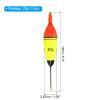 Xuanthang Tool Part for 0.5oz Lighted Fishing Slip Bobbers, 5 Pack EVA Light Up in Red Fishing Float view 2