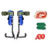 Tree Climbing Spikes Set, Tree Climbing Gear with Seat Belts, Taping and Foot Straps, Manganese Steel Claw, Climbing Spikes for Coconut Pickin Felling Trees in High Places Catching Hornets' Nests (AC) view 1