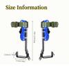 Tree Climbing Spikes Set, Tree Climbing Gear with Seat Belts, Taping and Foot Straps, Manganese Steel Claw, Climbing Spikes for Coconut Pickin Felling Trees in High Places Catching Hornets' Nests (AC) view 3