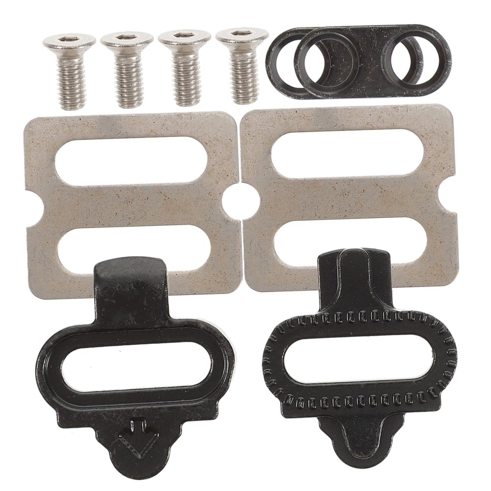KOMBIUDA 1set Self-Locking Pedal Cleats Mountain Cycling Pedal Accessories for Enhanced Performance Easy Installation and -Term Use