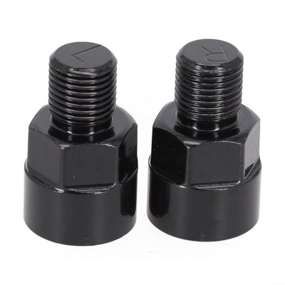 Startbuymore 1/2 to 9/16inch,Bicycle Pedal Extenders Adaptors,Bike Pedal Adapter Fits for 9/16 inch Pedals & 1/2 inch Cranks Convert Bicycle Parts Black