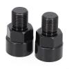 Startbuymore 1/2 to 9/16inch,Bicycle Pedal Extenders Adaptors,Bike Pedal Adapter Fits for 9/16 inch Pedals & 1/2 inch Cranks Convert Bicycle Parts Black view 2