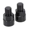 Startbuymore 1/2 to 9/16inch,Bicycle Pedal Extenders Adaptors,Bike Pedal Adapter Fits for 9/16 inch Pedals & 1/2 inch Cranks Convert Bicycle Parts Black view 3