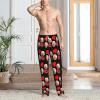 Custom Pajamas with Face Custom Casual Pajamas for Men Personalized Pajama Pants with Photo Image Customize Funny Text Logo Pajamas Set Customize Your Text Small view 3