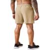 COOFANDY Men's Gym Shorts 5 Inch Athletic Workout Shorts Lightweight Casual Short with Zipper Pockets Khaki/Black view 4