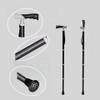 Tseukoe Outdoor Trekking Pole, Titanium Alloy Telescopic Walking Stick, Non-Slip, Ultra-Light, Convenient, Adjustable, Suitable for Travel, Hiking and Elderly People view 3