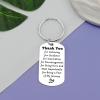 12 Pcs Mentor Keychain for Men Thank You Keychain Appreciation Jewelry for Coworker Boss Going Away Gift Teacher Retirement Present Teacher Appreciation Gift Boss Gifts Leaving Present for Mentor view 3