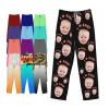 Custom Pajamas with Face Custom Casual Pajamas for Men Personalized Pajama Pants with Photo Image Customize Funny Text Logo Pajamas Set Add Photos and Text for You XX-Large view 1