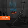 Ab Machine Abdominal Trainer for Adults,Abdominal Trainer Foldable Sit Up Benchs Full Body Exercise Equipment,Full Body Workout Foldable Waist Trainer for Home Gym Black view 2
