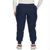 COZYFIT Womens Scrub Pants, Drawstring Cargo Pants, Navy Blue, XS view 3