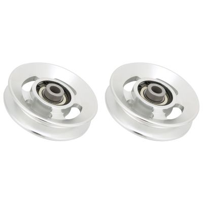 Alomejor Fitness Pulley,Lightweight Smooth Quiet Strength Training System Universal Bearing Wheel for Home Gym Commercial Gym Physical Therapy Athletes