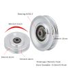 Alomejor Fitness Pulley,Lightweight Smooth Quiet Strength Training System Universal Bearing Wheel for Home Gym Commercial Gym Physical Therapy Athletes view 4