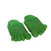 Nirelief Halloween Monster Feet Big Jumbo Foot Slippers Cosplay Costume Props for Party 1Pair Beige Halloween Jumbo Feet Halloween Cosplay Costume Props Monster Feet Slippers view 2