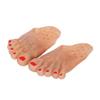 Nirelief Halloween Monster Feet Big Jumbo Foot Slippers Cosplay Costume Props for Party 1Pair Beige Halloween Jumbo Feet Halloween Cosplay Costume Props Monster Feet Slippers view 4