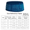 AONIJIE Running Race Belt, Hidden Travel Money Belt, Moisture Wicking Fanny Pack for Men Women, Fits Phones up to 6.8 inches (Black,X-Large) view 2