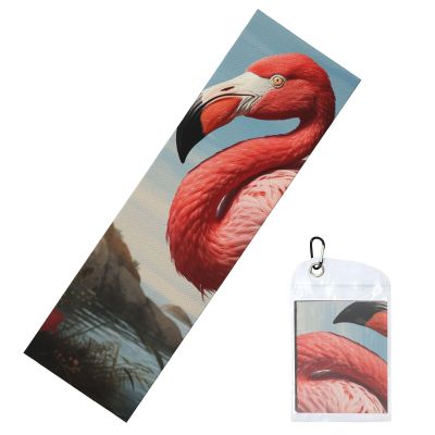 HCLYvexiria Cooling Towel (40"x12") Ice Towel American Flamingo Cooling Towel for Neck Microfiber Cold Towel for Workout Soft Breathable Stay Cool Rags for Yoga Golf Gym Fitness