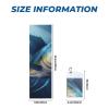 HCLYvexiria Cooling Towel (40"x12") Ice Towel Blue Fish Cooling Towel for Neck Microfiber Cold Towel for Workout Soft Breathable Stay Cool Rags for Yoga Golf Gym Fitness view 2
