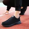 IWIHMIV Mens Tennis Shoes Mens Slip On Walking Shoes Non Slip Running Shoes Breathable Workout Shoes Comfortable Sneakers (Black, 11) view 4