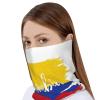 Cute Colombia Flag Multifunction Beanie Hats Soft Stretch Skull Cap Slouchy Colombian Fashion Scarf for Men Women view 4