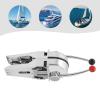 YIYIBYUS Boat Twin Lever Control, Throttle Control Boat Dual Control Universal Top Mount Marine Jet Lever Dual Handle Throttle Controller Assembly Outboard view 2