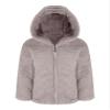 Hularka Kids Girls Fur Fleece Zipper Hooded Jacket Coat Winter Cartoon Owl Applique Hoodies Sweater Outerwear Grey 10 Years view 4