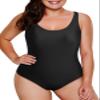 Aleumdr Womens One Piece Swimsuits Bathing Suits Training Swimsuits Swimwear Racerback Athletic Bathing Suits Sports Training Swimwear Black Qw 18 Plus view 1