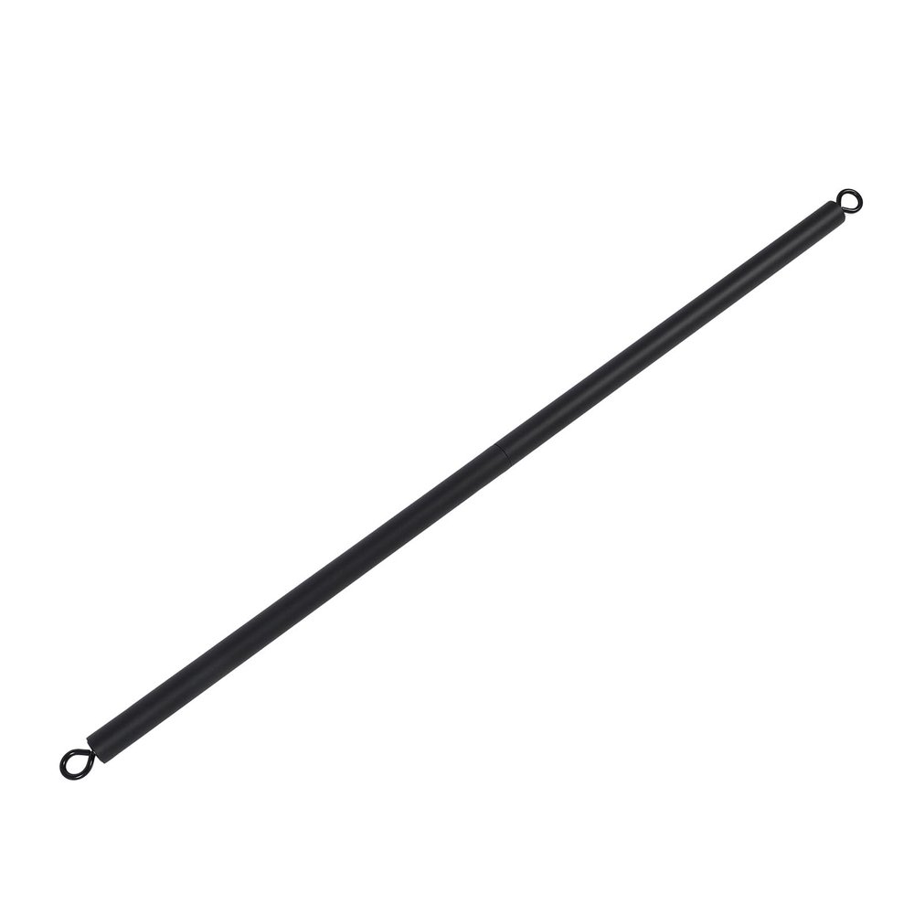 Asixxsix Pulldown Bars Attachment for Pulley Cable Machine, Cable Machine Attachment Detachable 2 Section Double Hook Straight Bars for Pulley System, for Gym, Strength Workout, Muscle