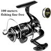 EIVCIVB Fishing Reel Light Weight Ultra Smooth Aluminum Spinning, Graphite Frame, Aluminum Spool Fishing Reel Freshwater Saltwater (XY2000) view 3