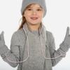 POPETPOP 2Pcs Adjustable Glove Lanyard Clip for Boy Girl Elastic Mitten Holder Strap Nylon Glove Keeper for Winter Sports and Outdoor Activities view 2